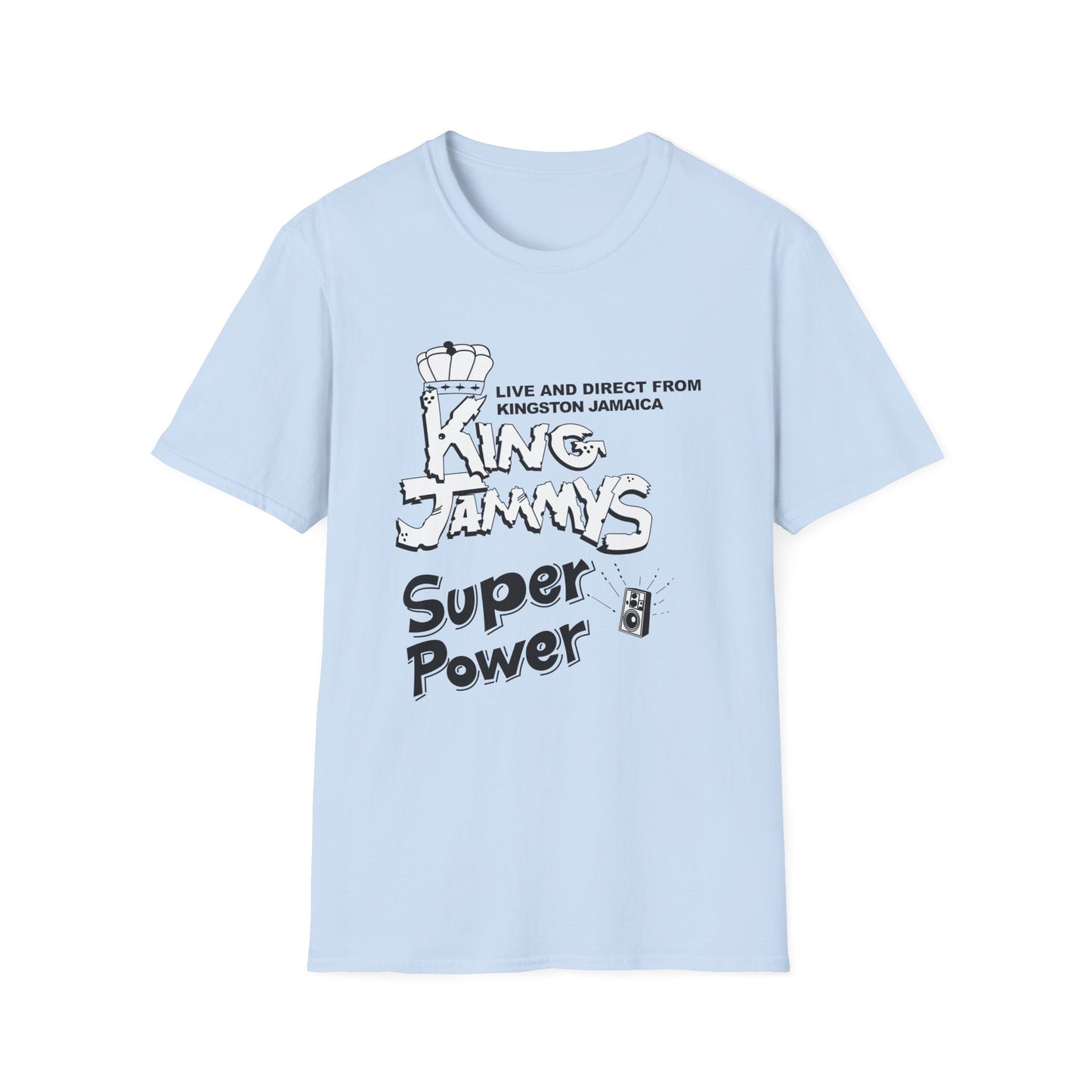 King Jammy's Super Power T Shirt | Spring / Summer '25 (soulteesANZ.com)