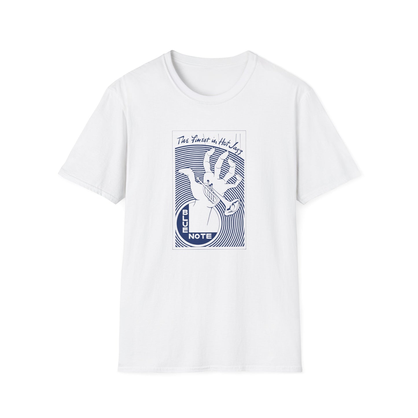 Finest In Hot Jazz Blue Note Records T Shirt | Spring / Summer '25 (soulteesANZ.com)