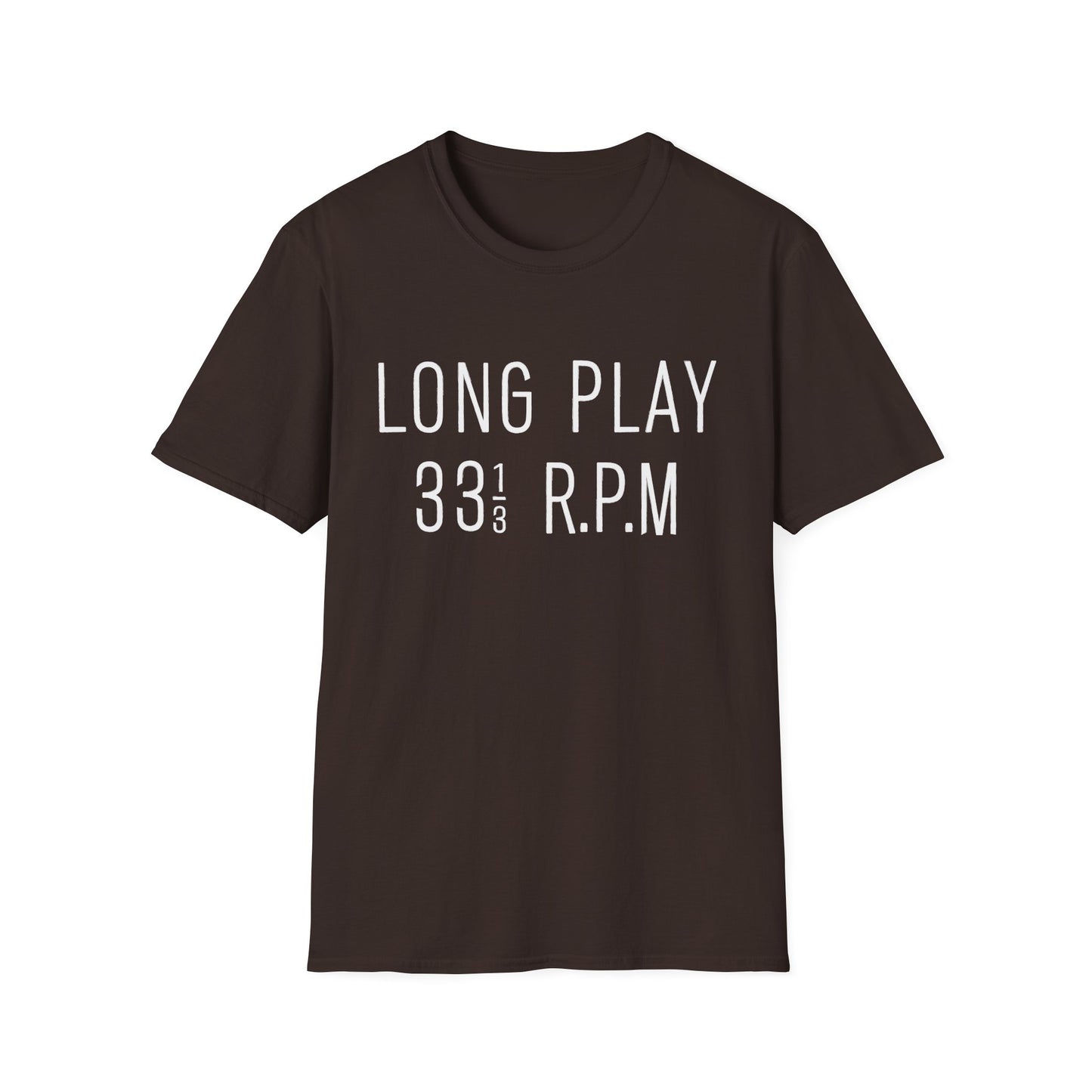 Long Play 33 1/3 RPM T Shirt | Spring / Summer '25 (soulteesANZ.com)