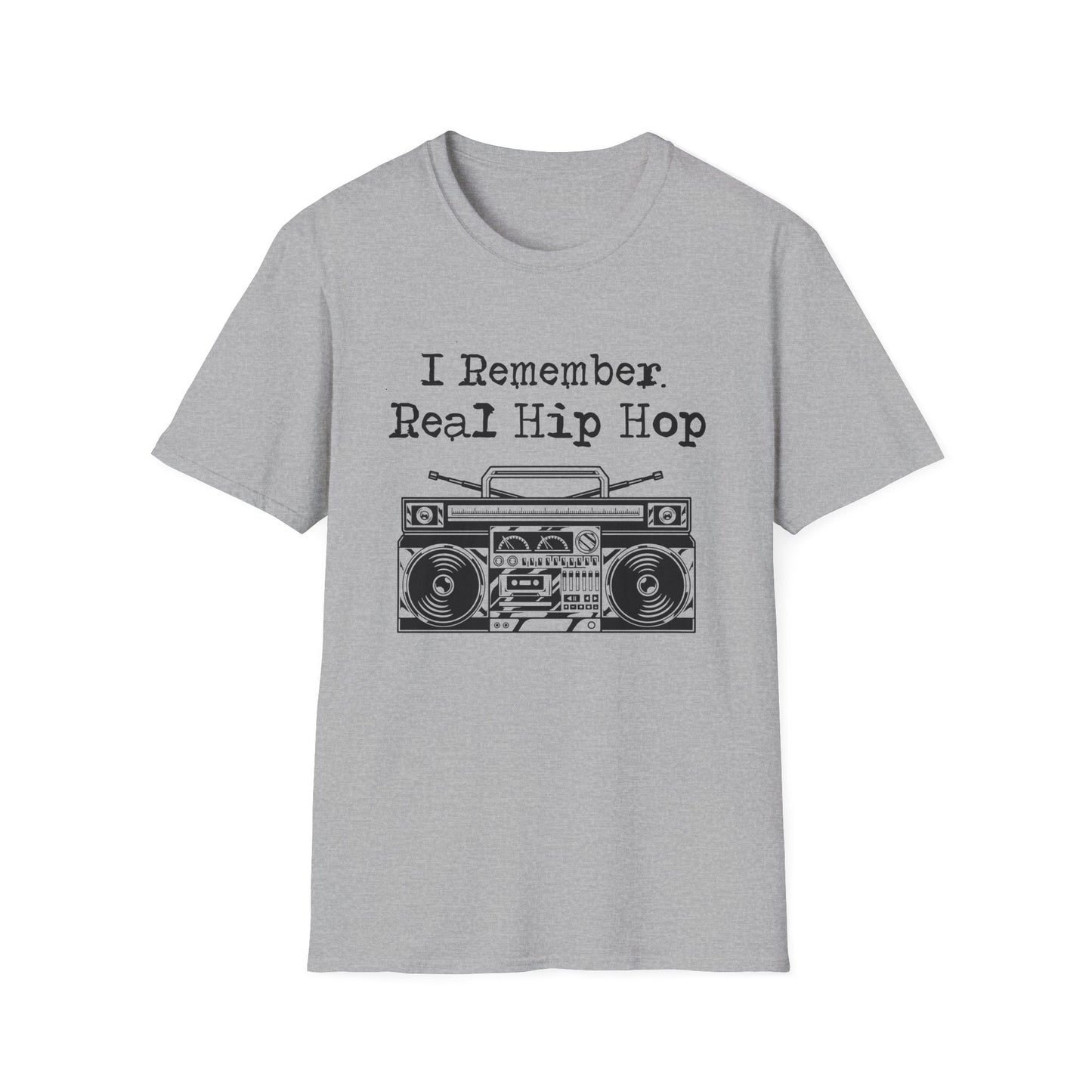 I Remember Real Hip Hop T Shirt | Spring / Summer '25 (soulteesANZ.com)