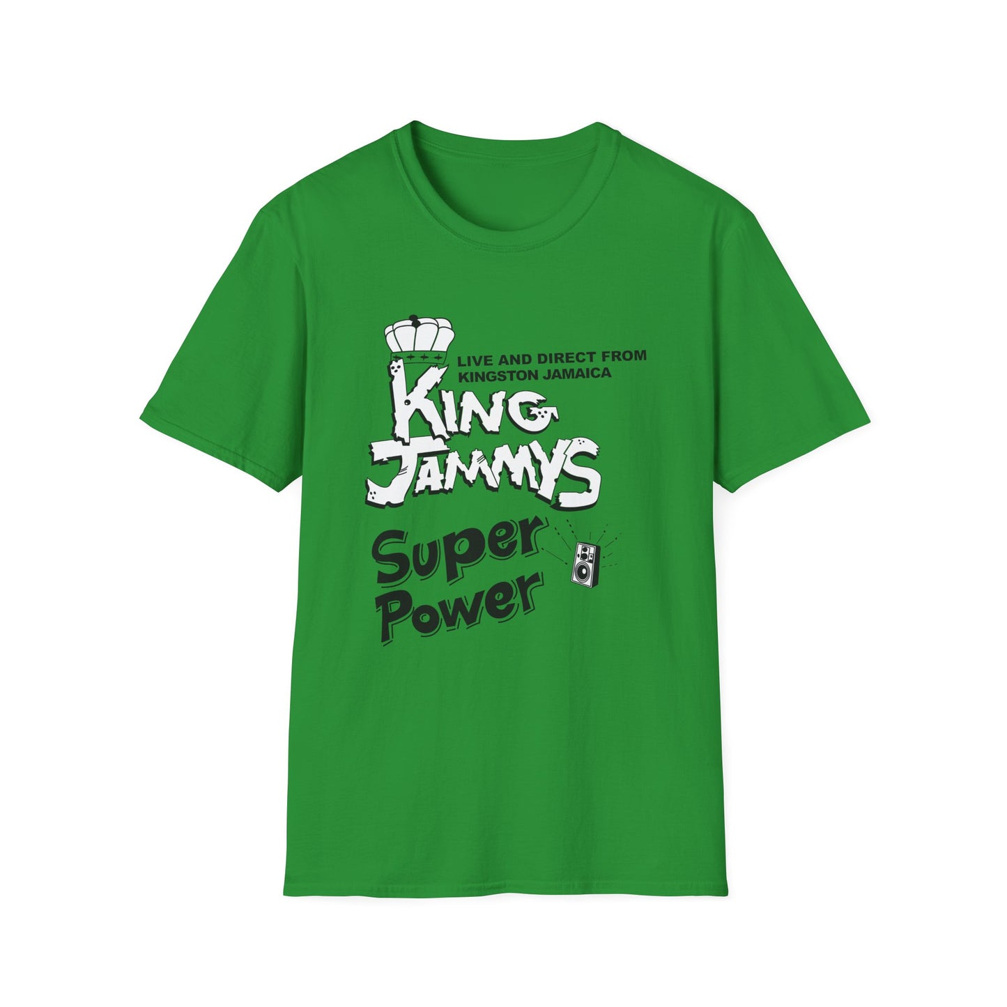 King Jammy's Super Power T Shirt | Spring / Summer '25 (soulteesANZ.com)