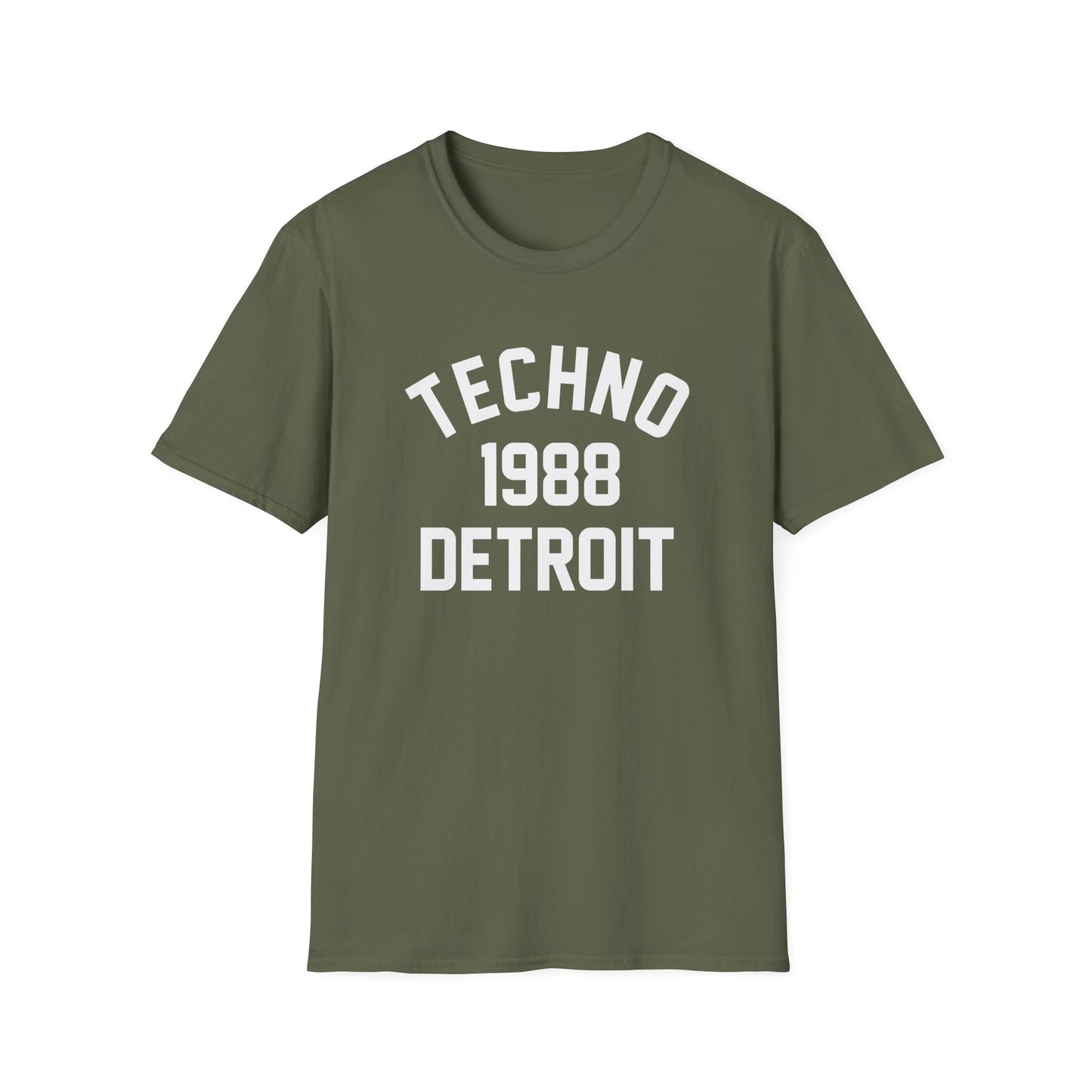 Techno Detroit 1988 T Shirt | Spring / Summer '25 (soulteesANZ.com)