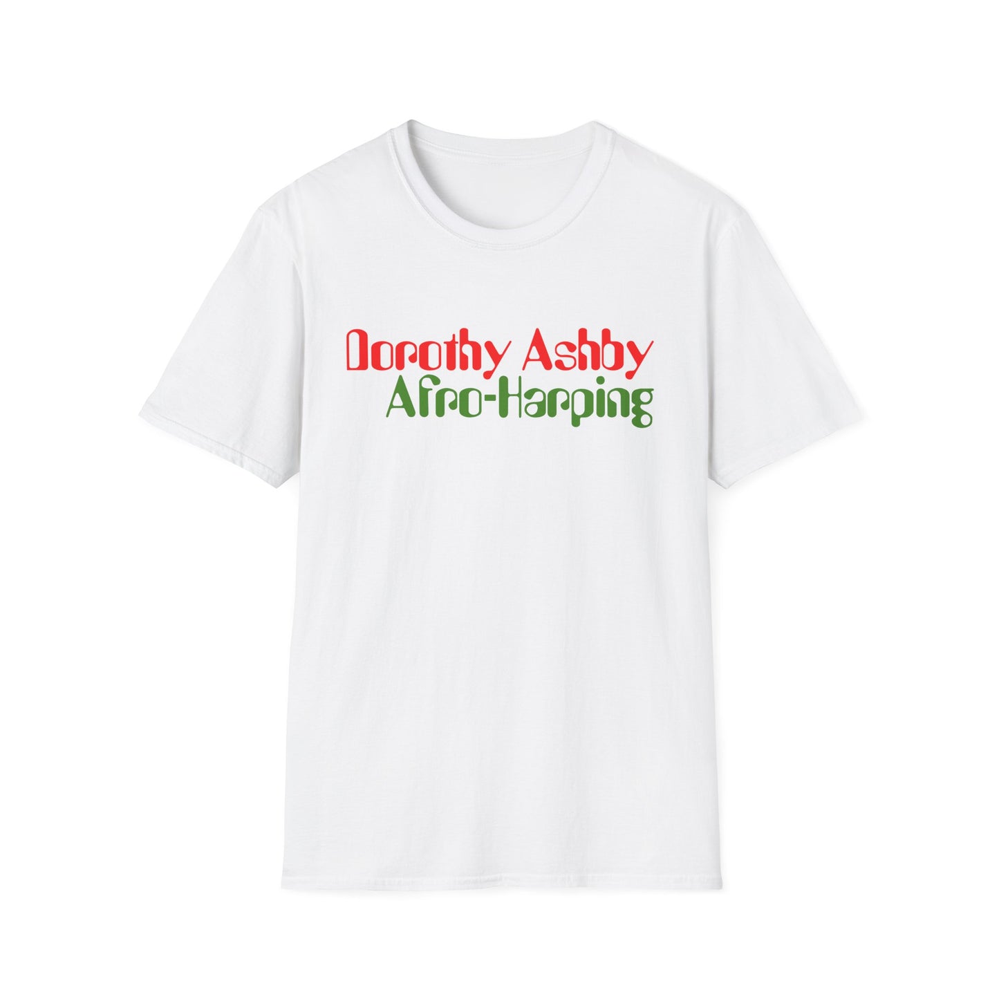 Dorothy Ashby Afro Harping T Shirt | Spring / Summer '25 (soulteesANZ.com)
