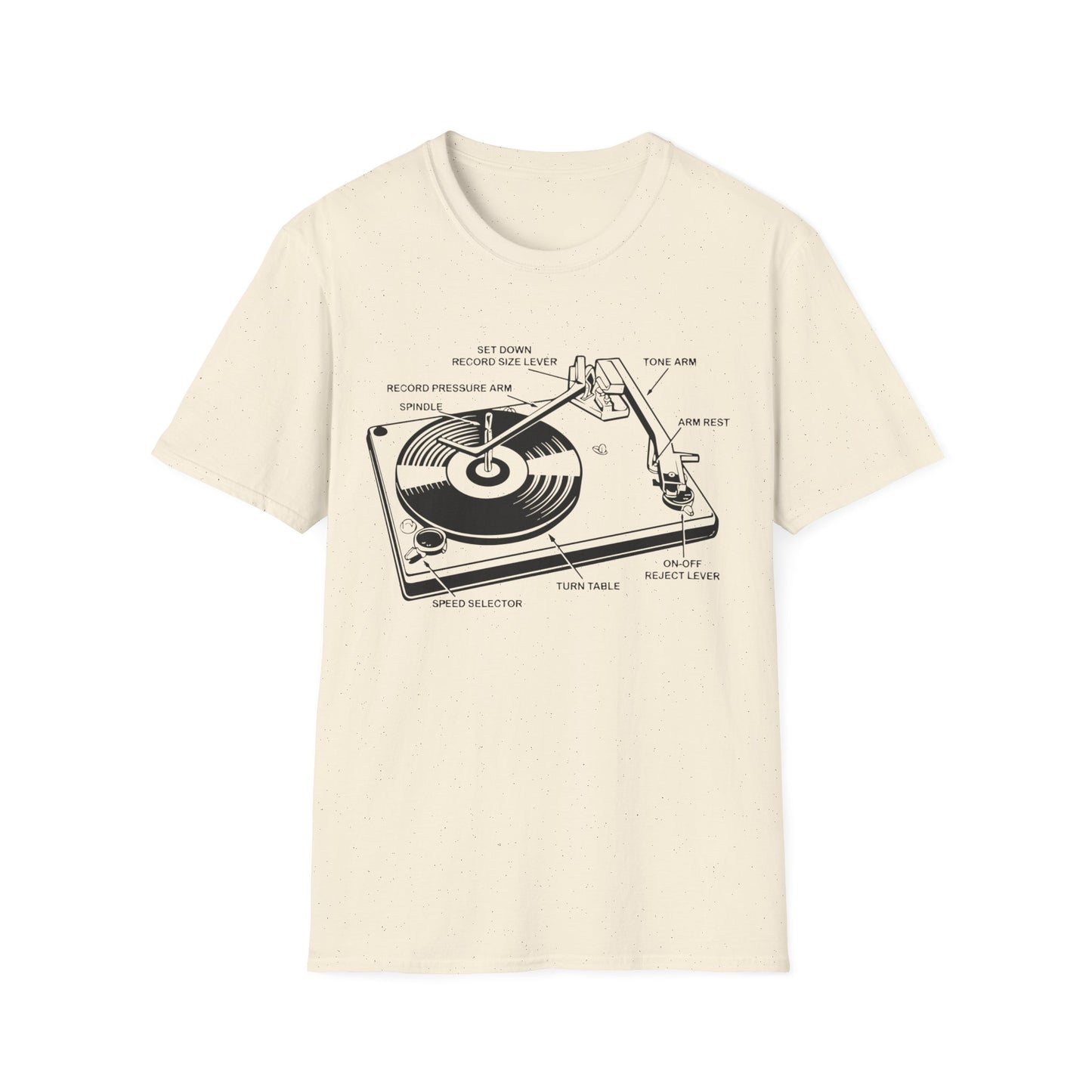 Record Player / Turntable T Shirt | Spring / Summer '25 (soulteesANZ.com)