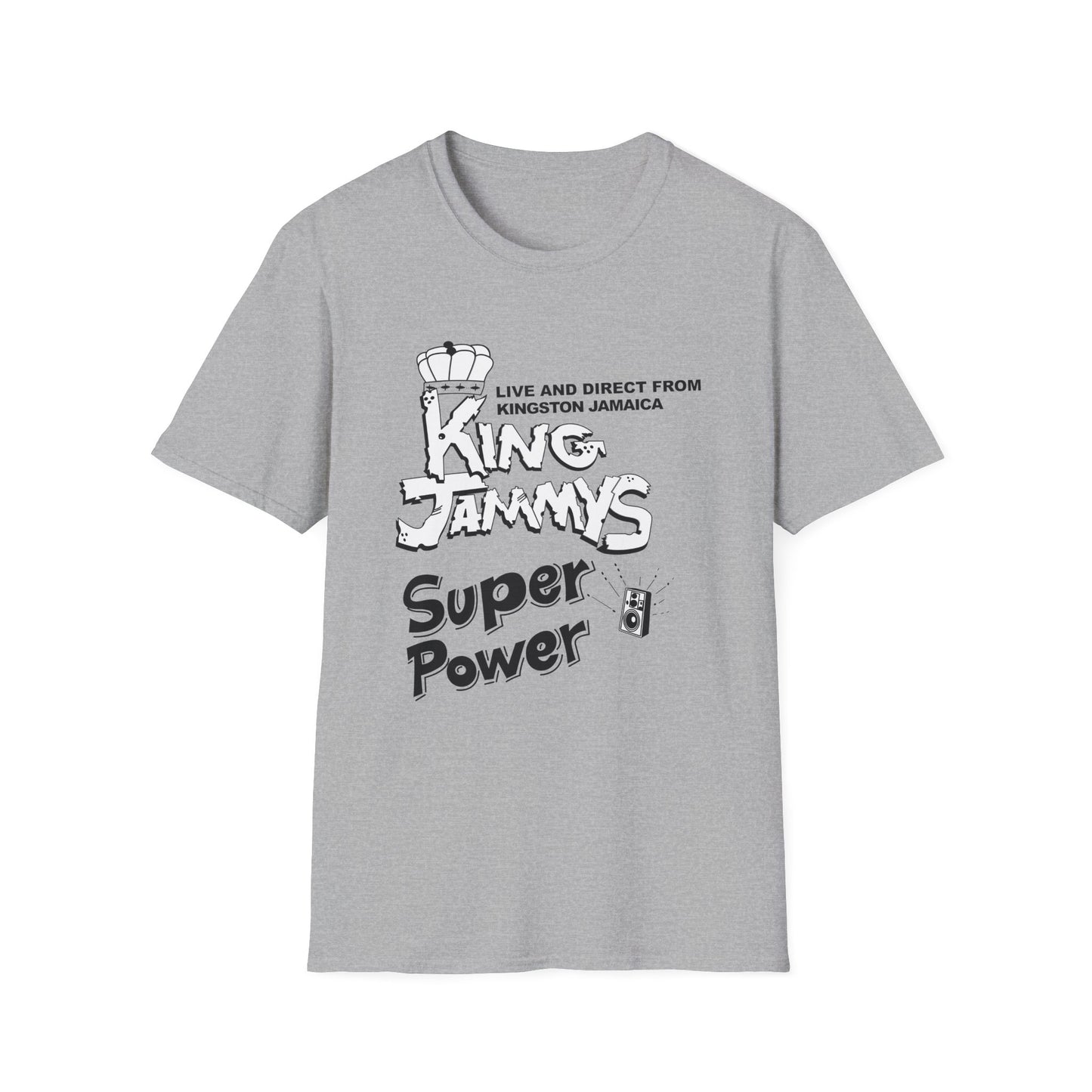 King Jammy's Super Power T Shirt | Spring / Summer '25 (soulteesANZ.com)