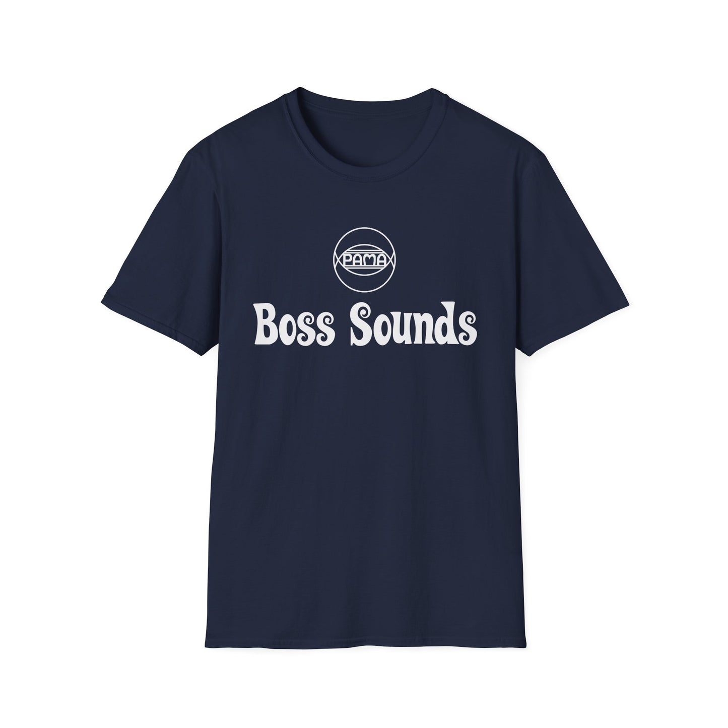 Boss Sounds Pama Records T Shirt | Spring / Summer '25 (soulteesANZ.com)