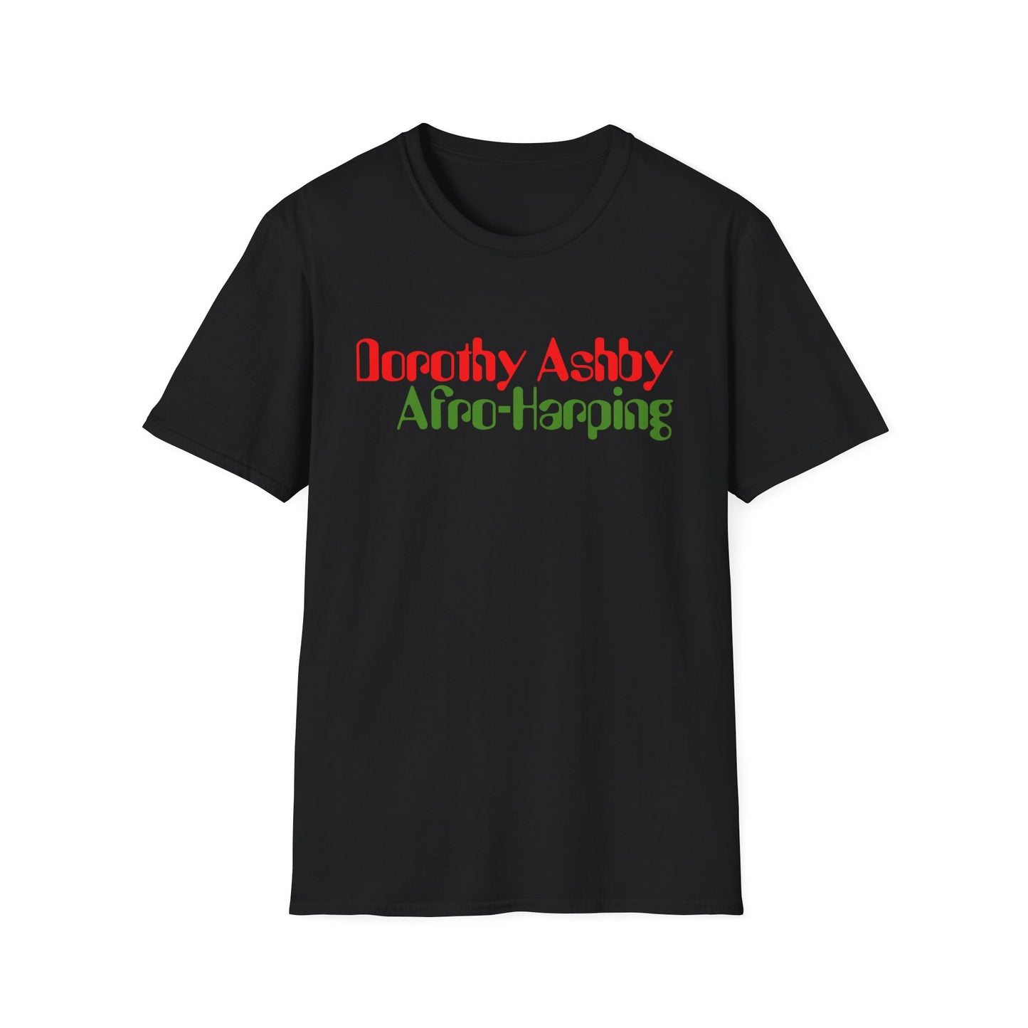 Dorothy Ashby Afro Harping T Shirt | Spring / Summer '25 (soulteesANZ.com)