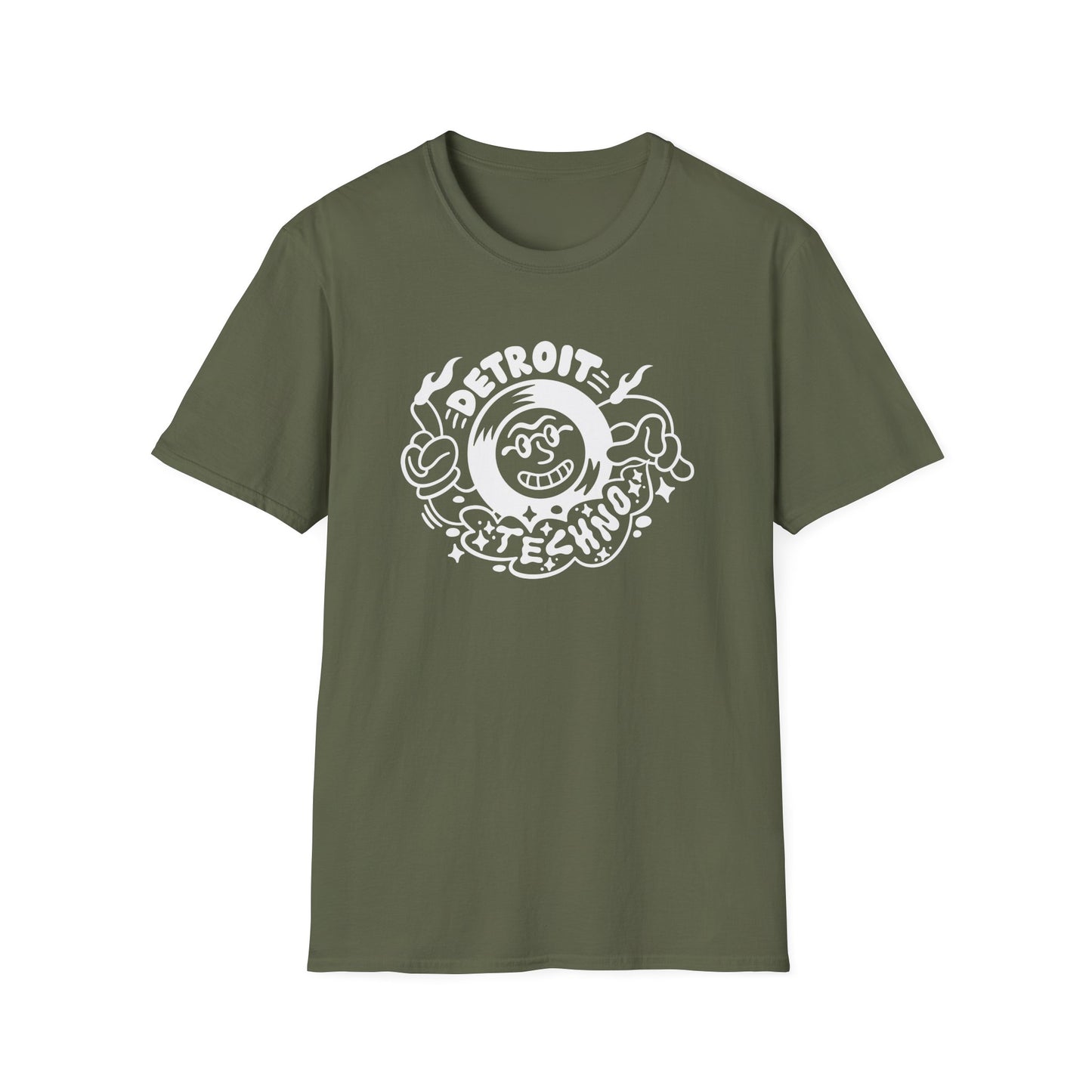 Detroit Techno 2 T Shirt | Spring / Summer '25 (soulteesANZ.com)