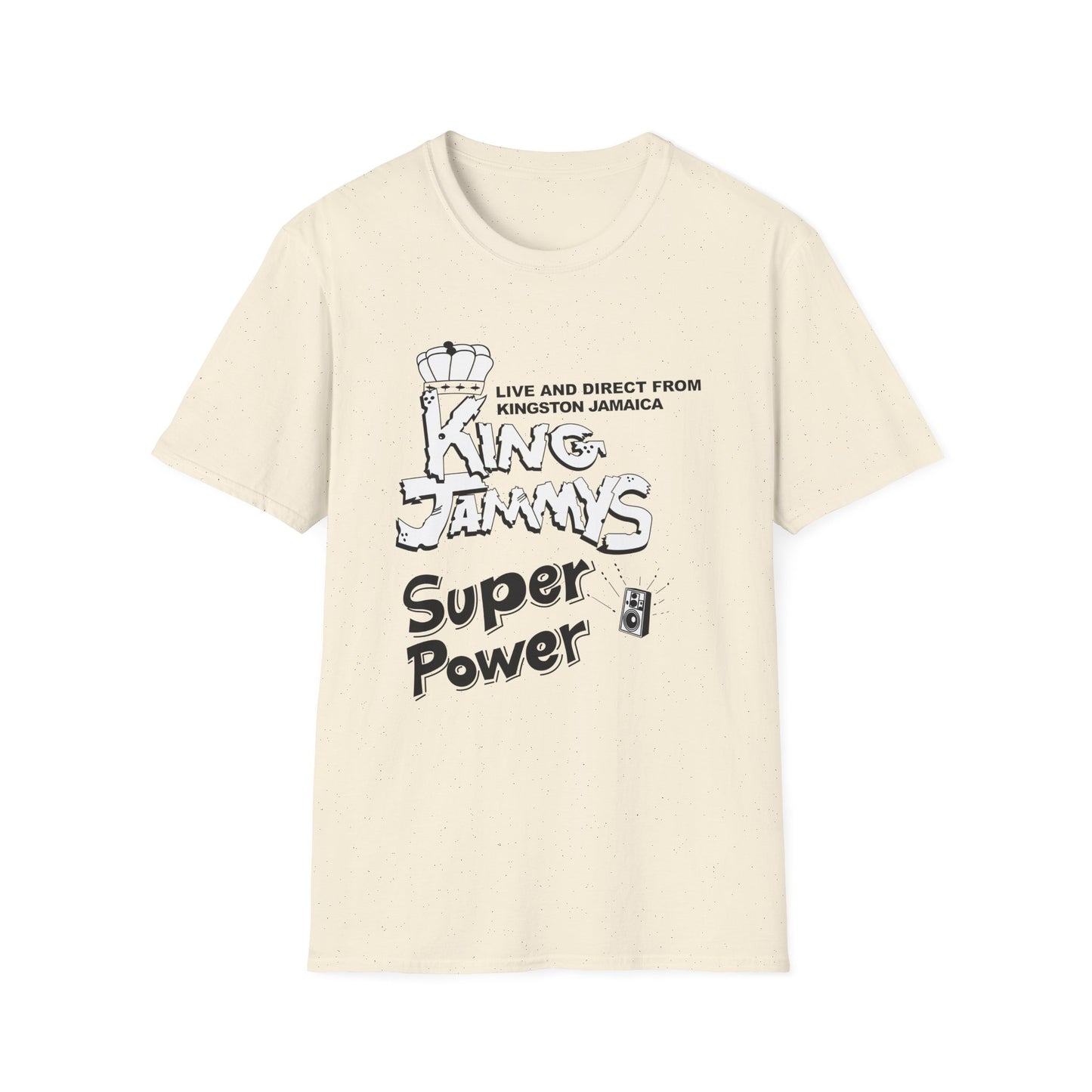 King Jammy's Super Power T Shirt | Spring / Summer '25 (soulteesANZ.com)