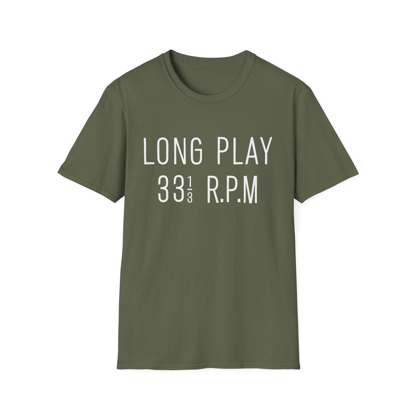Long Play 33 1/3 RPM T Shirt | Spring / Summer '25 (soulteesANZ.com)