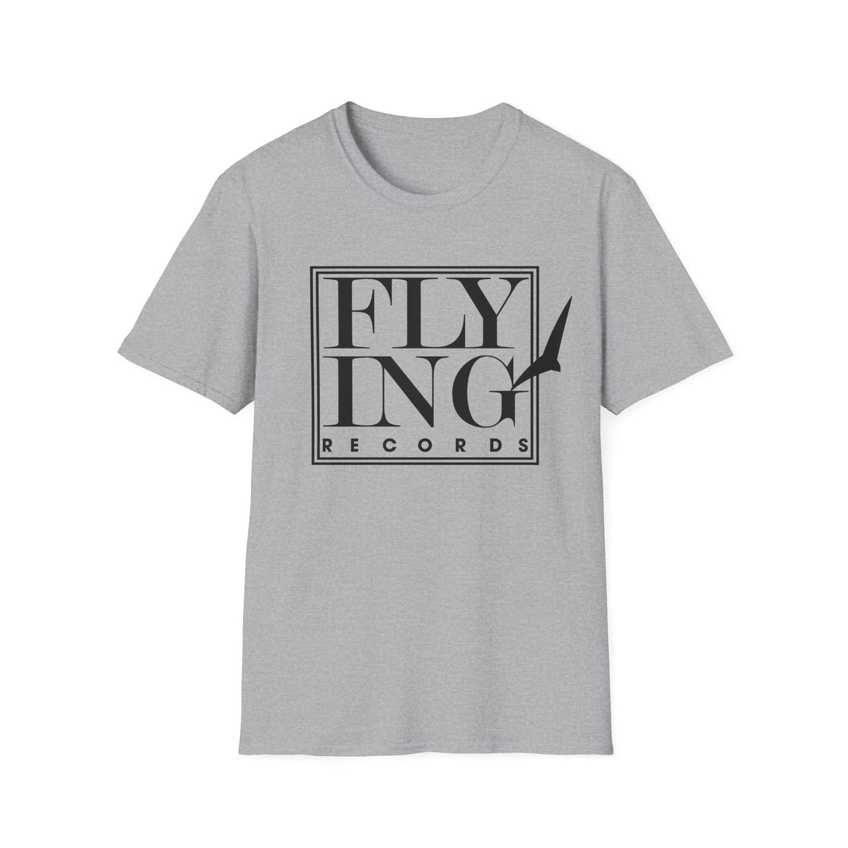 Flying Records T Shirt | 4 x 3 PROMO