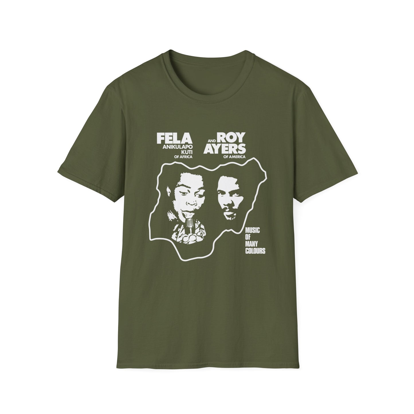 Fela Kuti Roy Ayers T Shirt | Spring / Summer '25 (soulteesANZ.com)