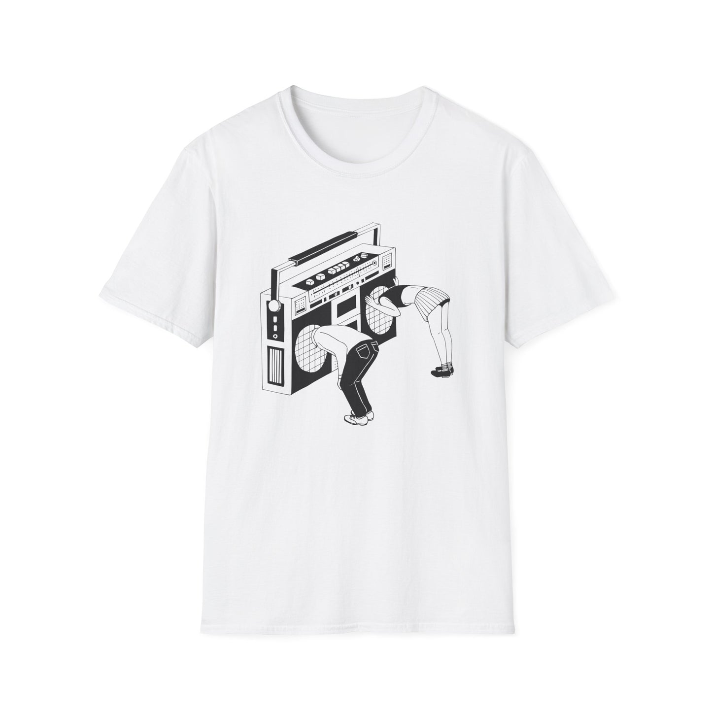 Ghetto Blaster T Shirt | Spring / Summer '25 (soulteesANZ.com)
