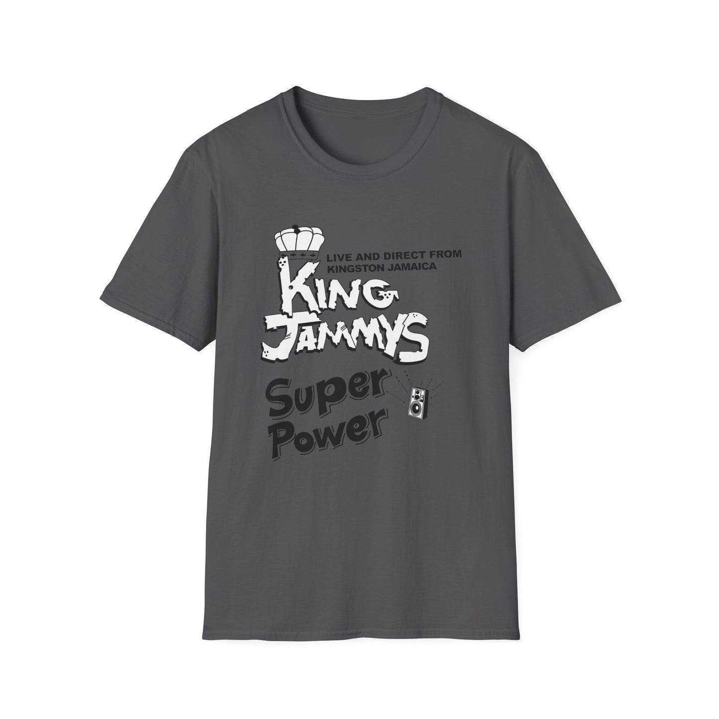 King Jammy's Super Power T Shirt | Spring / Summer '25 (soulteesANZ.com)
