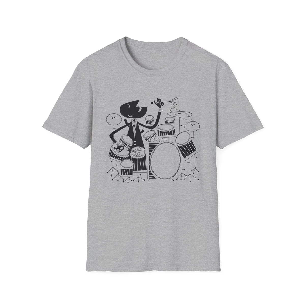 Jazz Drummer T Shirt | 4 x 3 PROMO