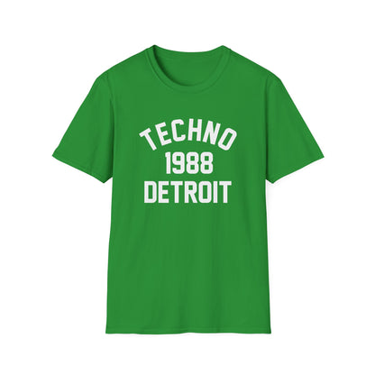 Techno Detroit 1988 T Shirt | Spring / Summer '25 (soulteesANZ.com)