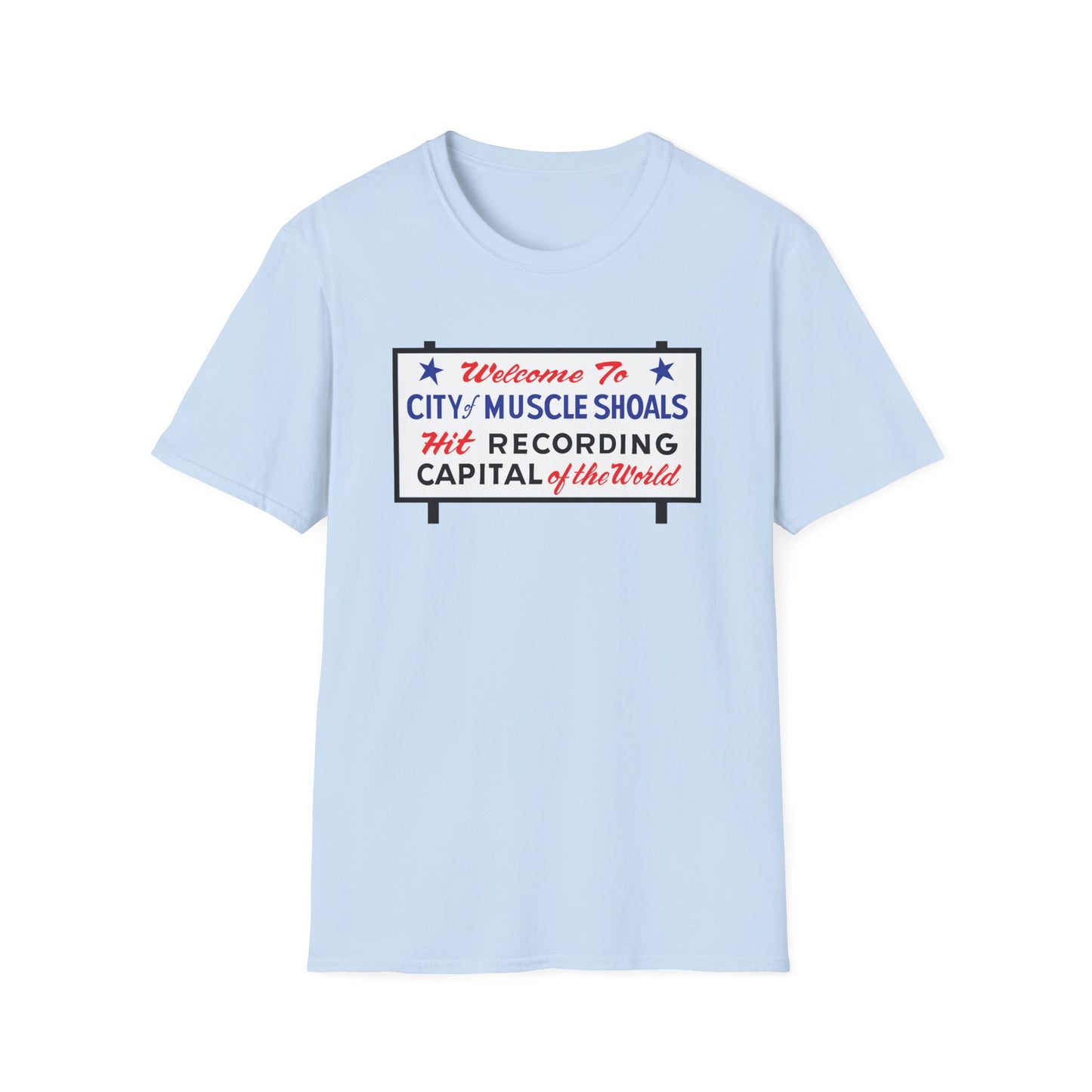 Welcome To Muscle Shoals T Shirt | Spring / Summer '25 (soulteesANZ.com)
