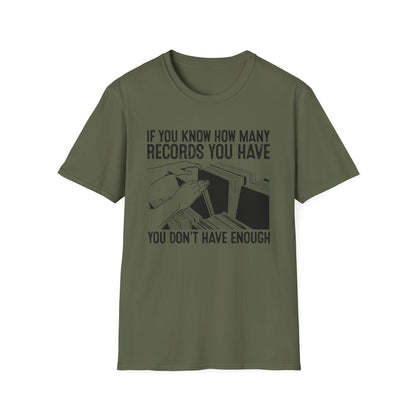 If You Know How Many Records You Have T Shirt | Spring / Summer '25 (soulteesANZ.com)