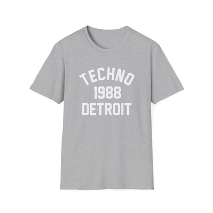 Techno Detroit 1988 T Shirt | Spring / Summer '25 (soulteesANZ.com)