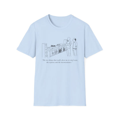 Vinyl Inconvenience T Shirt | Spring / Summer '25 (soulteesANZ.com)