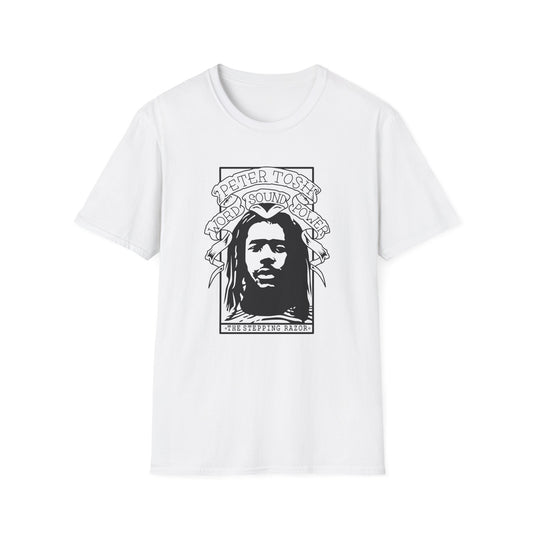 Stepping Razor Peter Tosh T Shirt | Spring / Summer '25 (soulteesANZ.com)