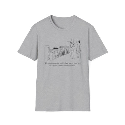 Vinyl Inconvenience T Shirt | Spring / Summer '25 (soulteesANZ.com)