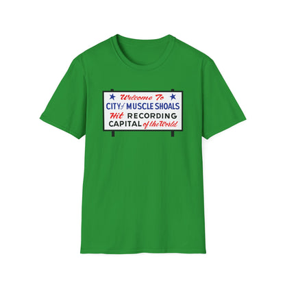 Welcome To Muscle Shoals T Shirt | Spring / Summer '25 (soulteesANZ.com)
