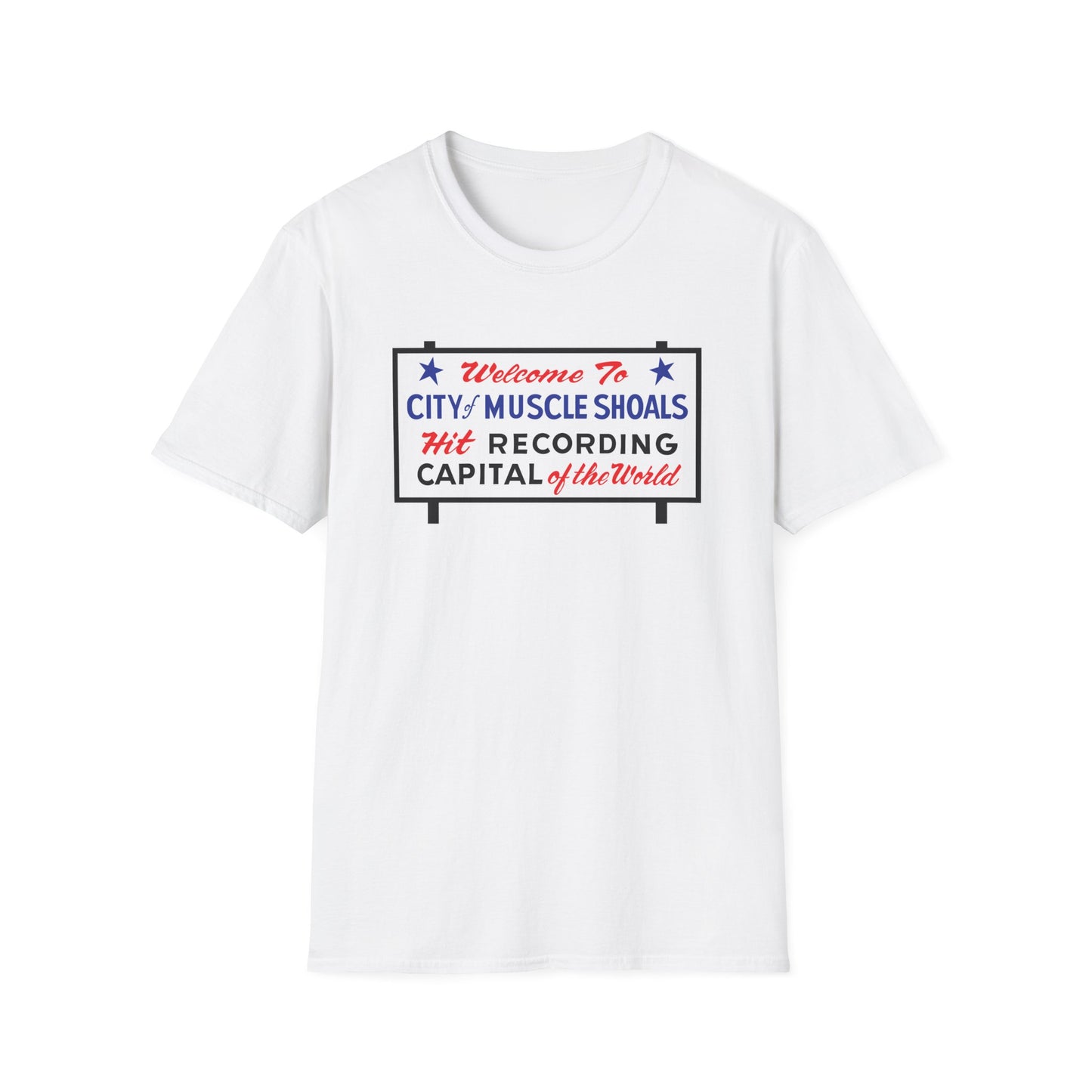 Welcome To Muscle Shoals T Shirt | Spring / Summer '25 (soulteesANZ.com)