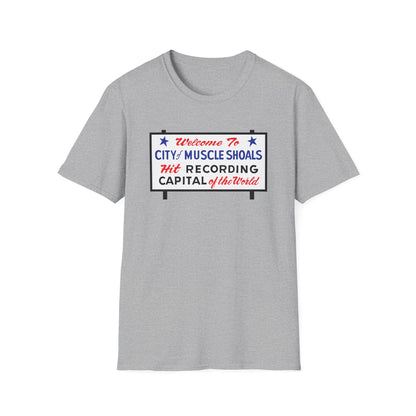 Welcome To Muscle Shoals T Shirt | Spring / Summer '25 (soulteesANZ.com)