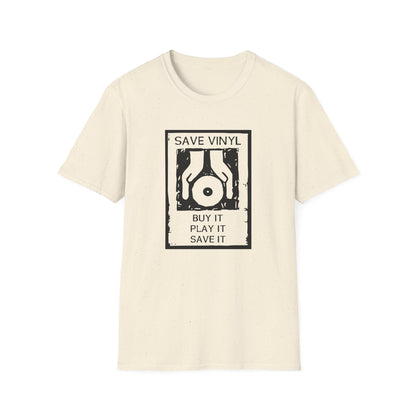 Save The Vinyl T Shirt | Spring / Summer '25 (soulteesANZ.com)