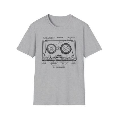 Cassette Tape T Shirt | Spring / Summer '25 (soulteesANZ.com)