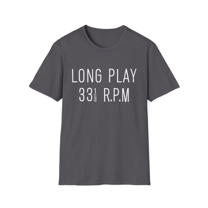 Long Play 33 1/3 RPM T Shirt | Spring / Summer '25 (soulteesANZ.com)