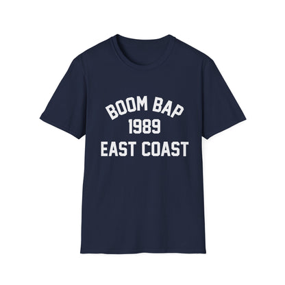 East Coast 1989 Boom Bap T Shirt | Spring / Summer '25 (soulteesANZ.com)