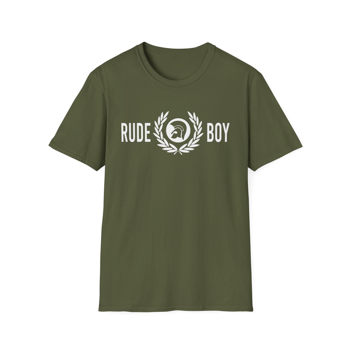 Rude Boy Wreath T Shirt Mid Weight | SoulTeesANZ.com