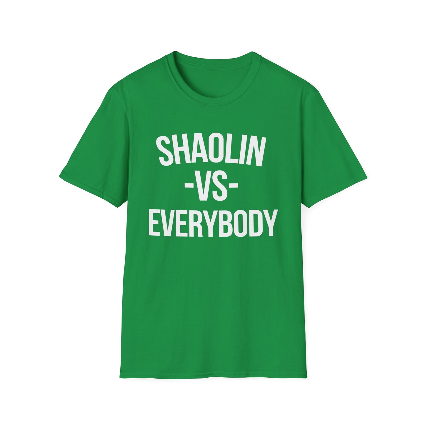 Shaolin vs Everybody T Shirt Mid Weight | SoulTeesANZ.com