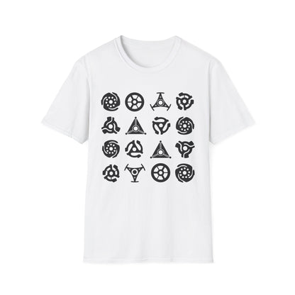 16 Vinyl Record Adaptors T Shirt | Spring / Summer '25 (soulteesANZ.com)