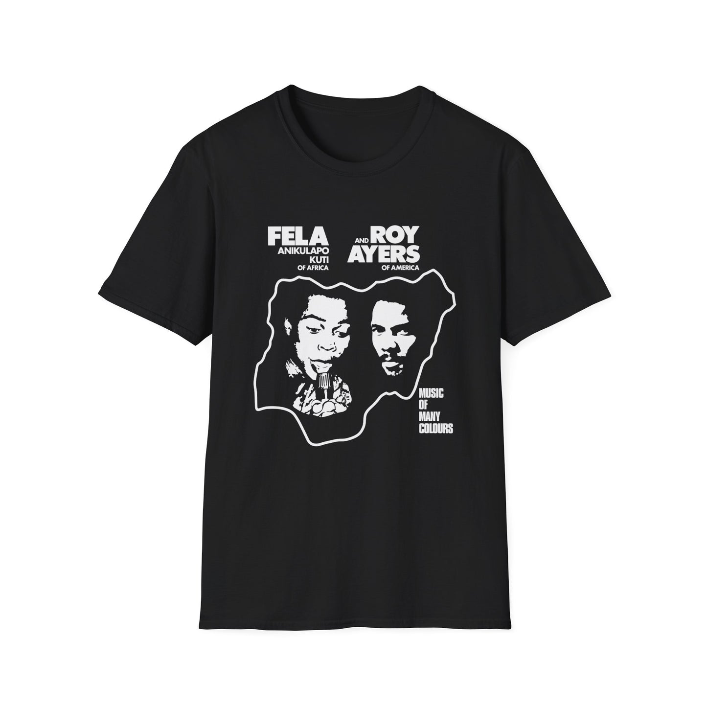 Fela Kuti Roy Ayers T Shirt Mid Weight | SoulTeesANZ.com