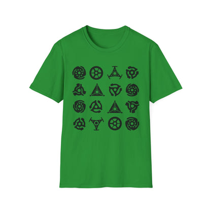 16 Vinyl Record Adaptors T Shirt | Spring / Summer '25 (soulteesANZ.com)