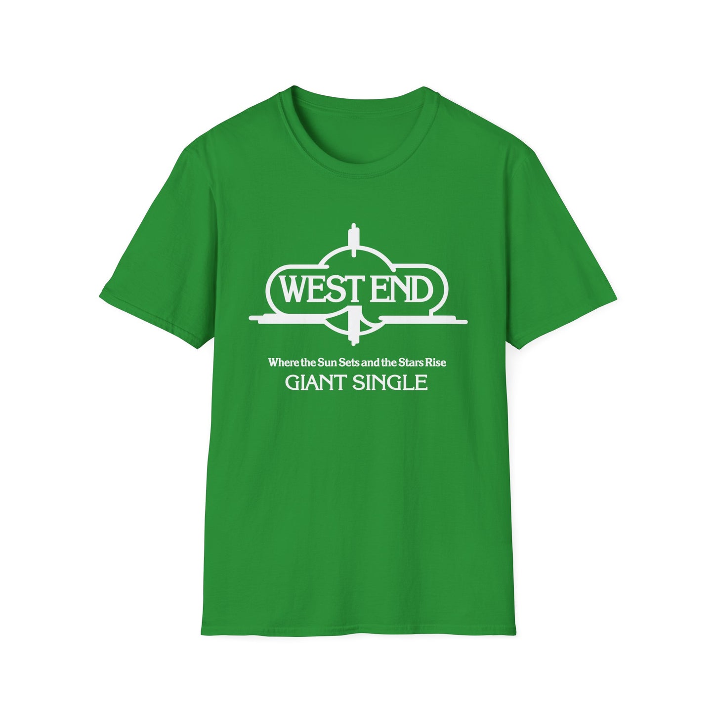 West End Records Where The Sun Sets T Shirt | Spring / Summer '25 (soulteesANZ.com)