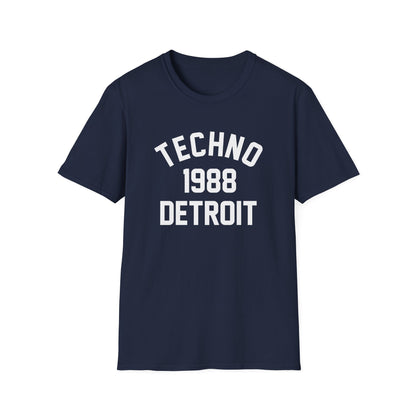 Techno Detroit 1988 T Shirt | Spring / Summer '25 (soulteesANZ.com)