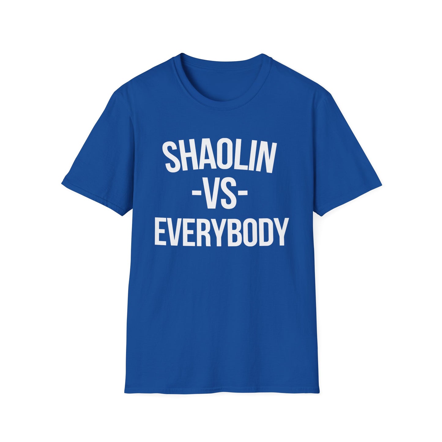 Shaolin vs Everybody T Shirt Mid Weight | SoulTeesANZ.com