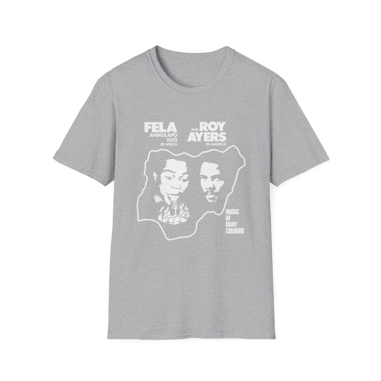 Fela Kuti Roy Ayers T Shirt Mid Weight | SoulTeesANZ.com