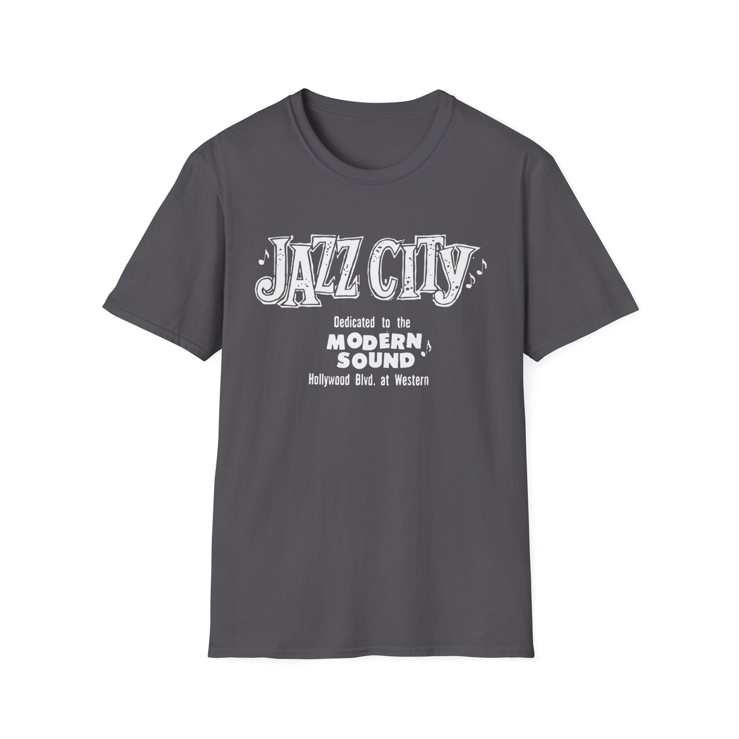 Jazz City T Shirt Mid Weight | SoulTeesANZ.com LA Jazz Club