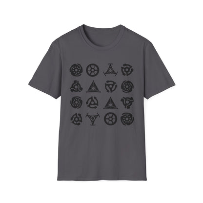 16 Vinyl Record Adaptors T Shirt | Spring / Summer '25 (soulteesANZ.com)