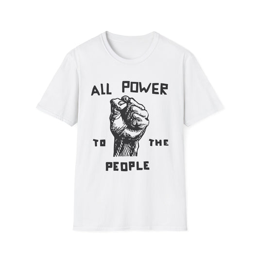 All Power To The People T Shirt | Spring / Summer '25 (soulteesANZ.com)
