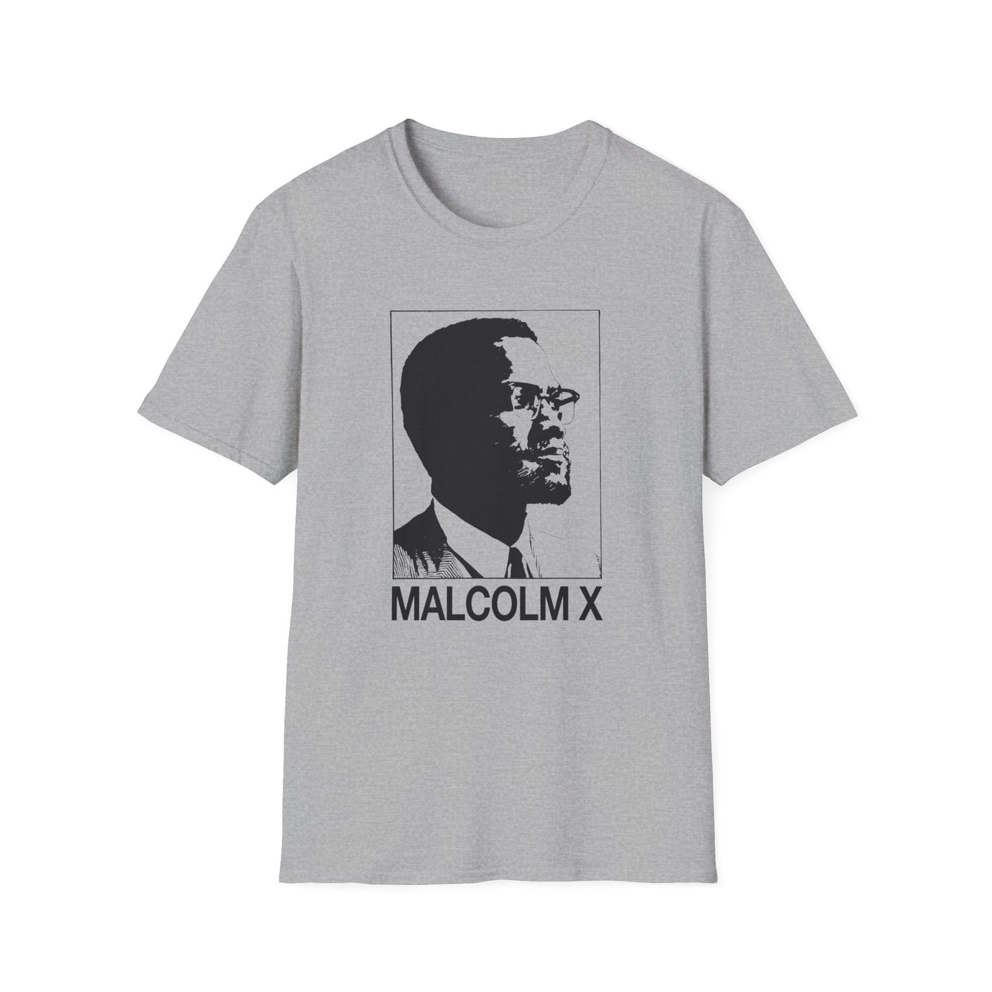 Malcolm X T Shirt Mid Weight | SoulTeesANZ.com