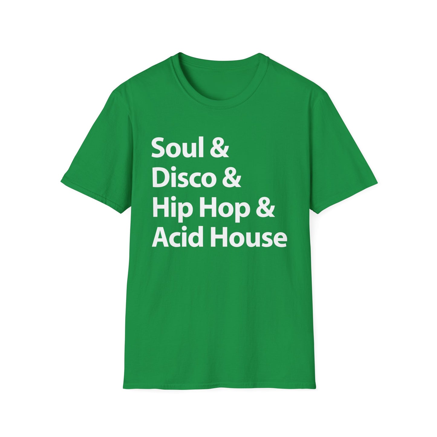 Soul Disco Hip Hop Acid House T Shirt Mid Weight | SoulTeesANZ.com