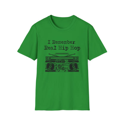 I Remember Real Hip Hop T Shirt | Spring / Summer '25 (soulteesANZ.com)