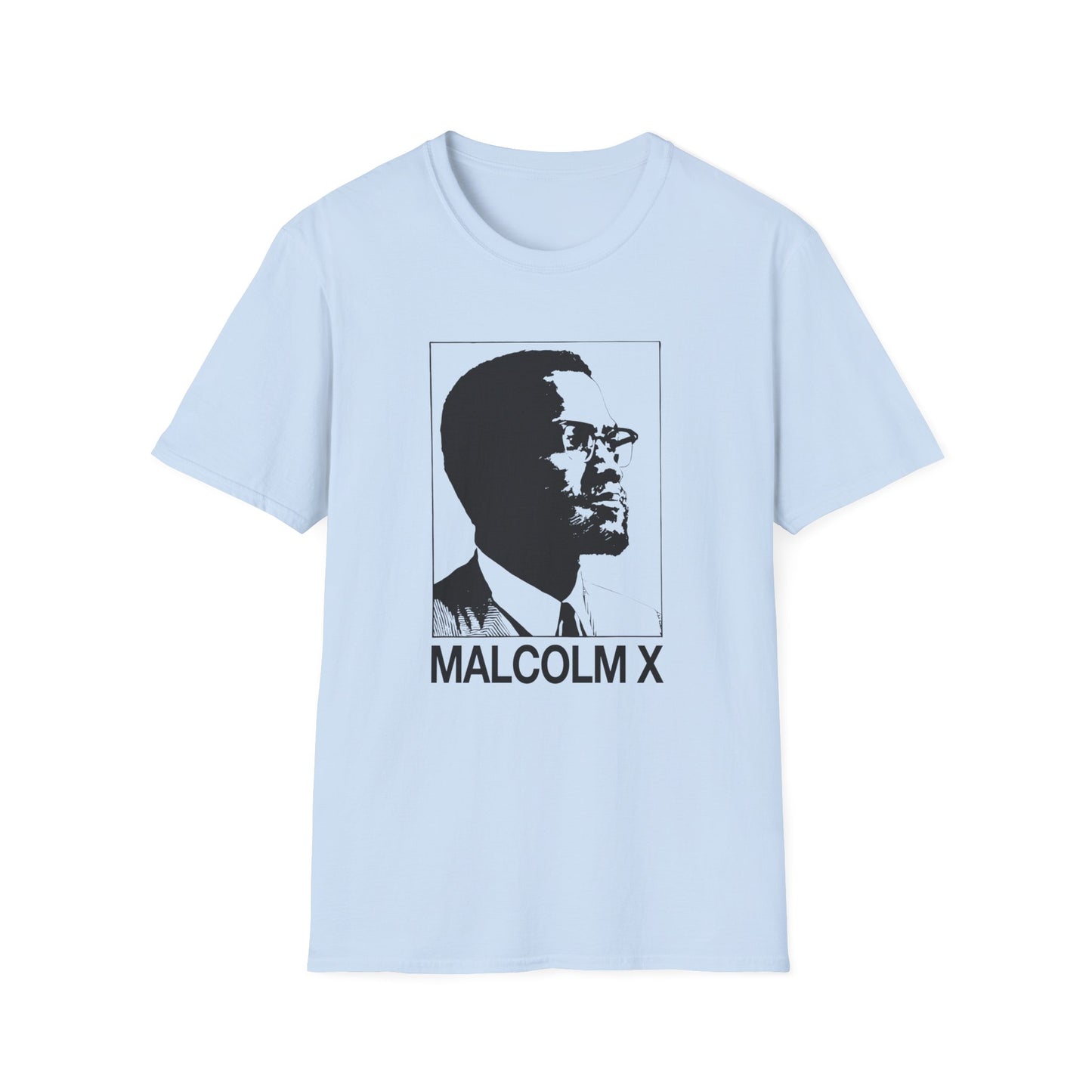 Malcolm X T Shirt Mid Weight | SoulTeesANZ.com