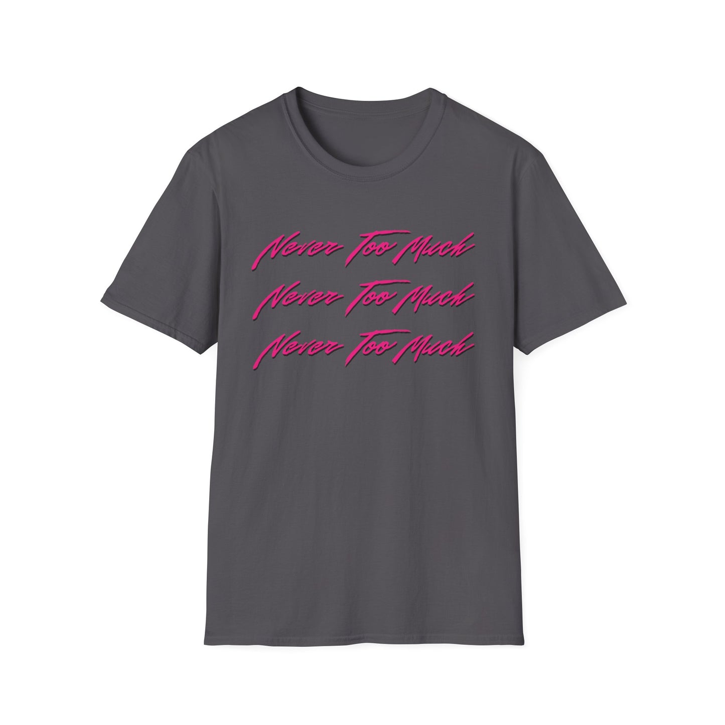Luther Vandross Never Too Much Lyrics T Shirt | Spring / Summer '25 (soulteesANZ.com)